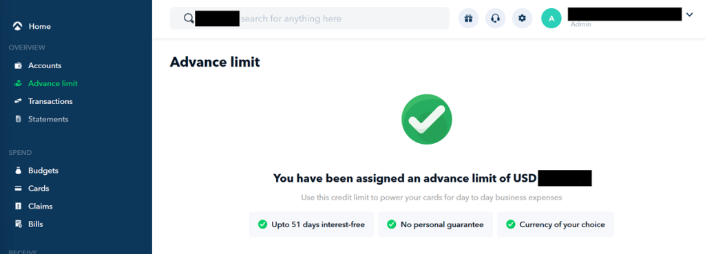 aspire advanced limit