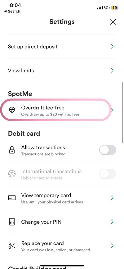 chime overdraft fee free