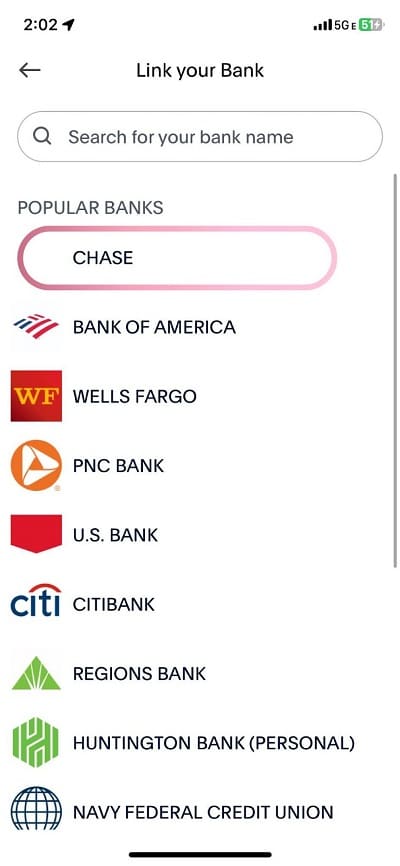 linking traditional bank account to my paypal account