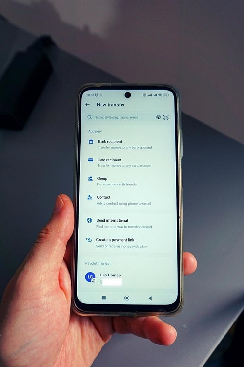 using revolut app