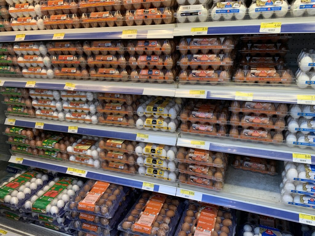 eggs supermarket shelves dubai