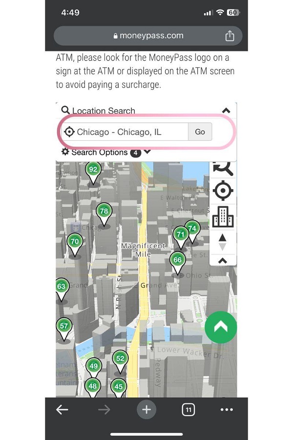 finding moneypass atm for netspend free cash withdrawal