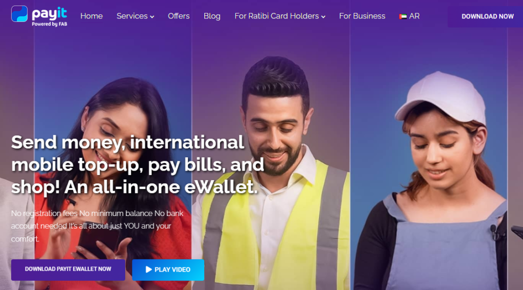 payit uae mobile wallet