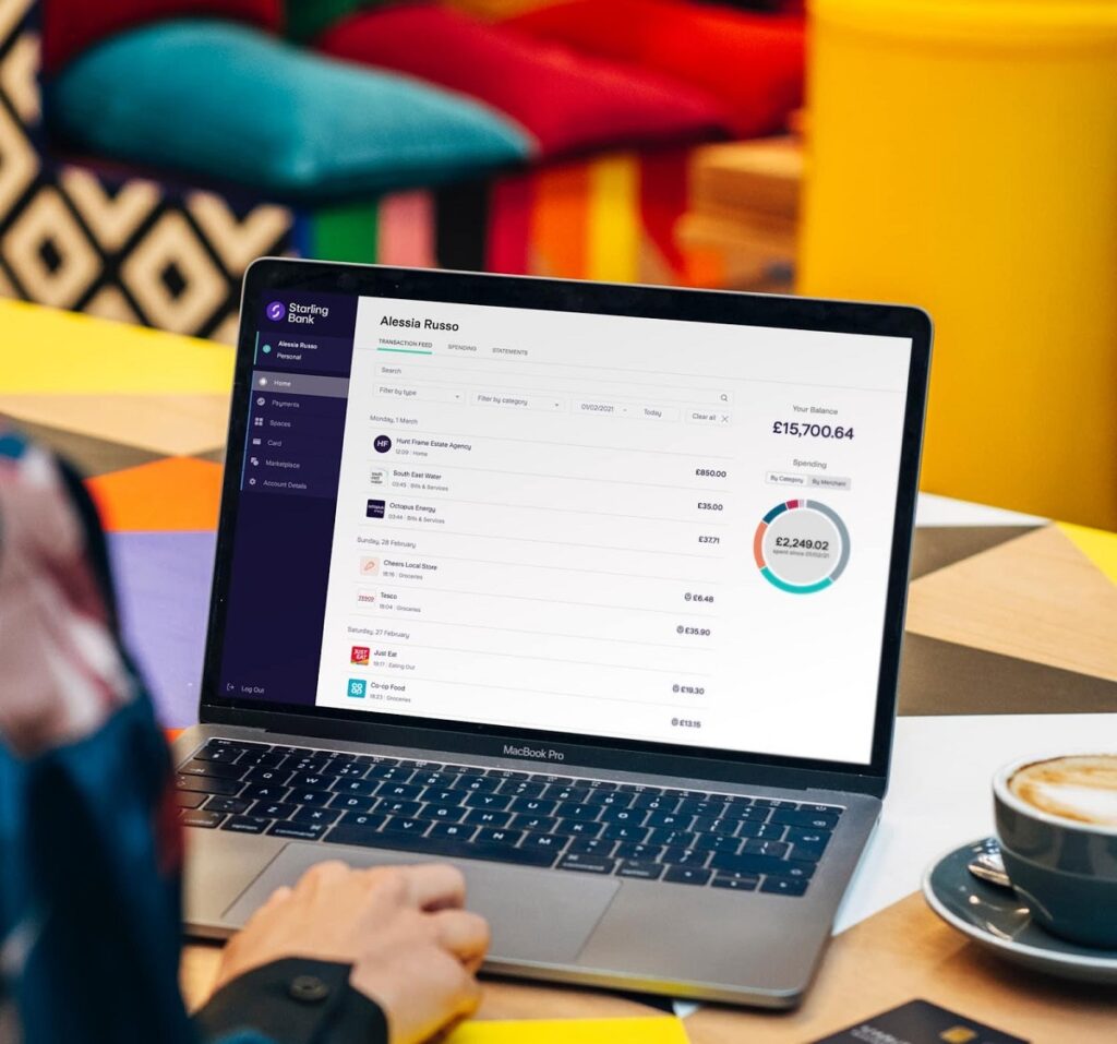 starling account laptop